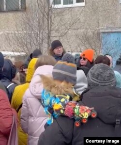 На митинге против исправительного центра