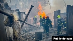 Одесса после российской атаки, архивное фото