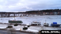 Пристань в городе Лаппеенранта