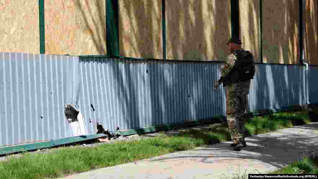 Наслідки артилерійського обстрілу в Гуляйполі &nbsp;