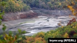 Ізобільненське водосховище, жовтень 2020 року