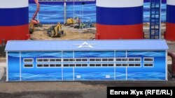 Будівництво водозабору на річці Бельбек, Крим, березень 2021 року. Ілюстраційне фото