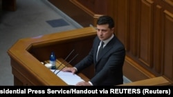 Виступ Володимира Зеленського в Верховній Раді 20 жовтня 2020 року