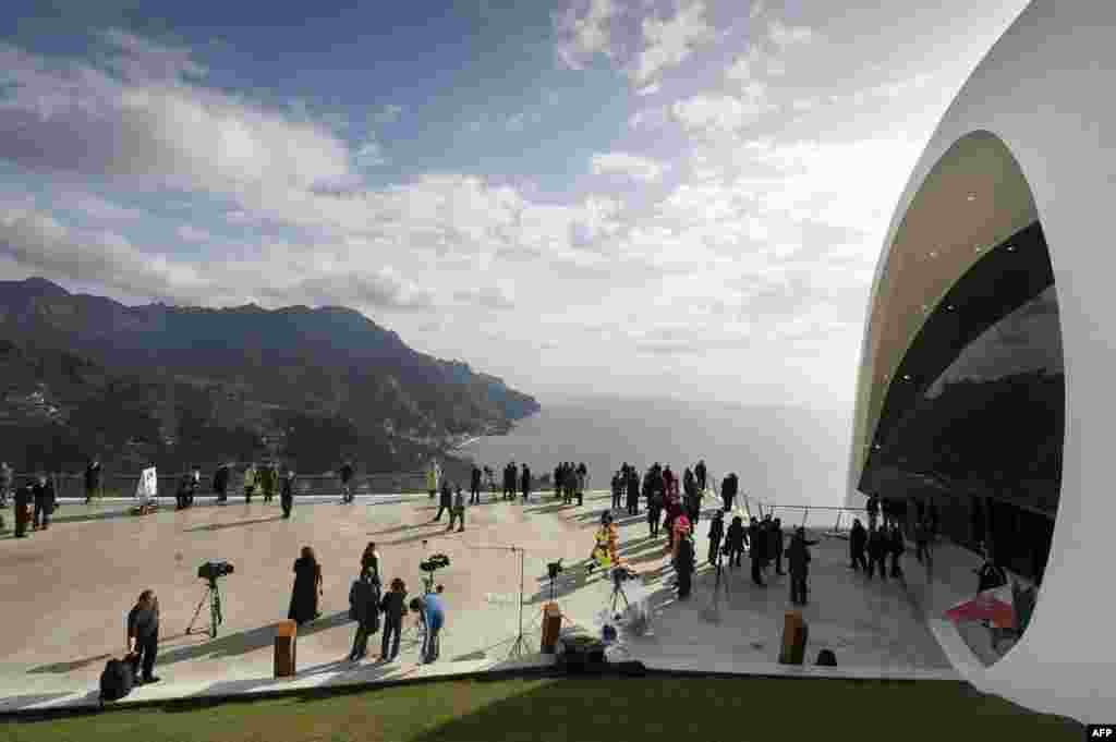 İtaliyada Ravello auditoriyası.