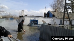 Тасқын су басқан Садовое ауылы