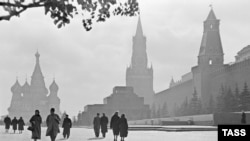 Москва. Красная площадь.1957 год