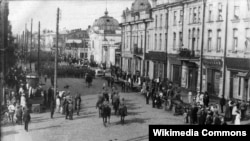 Вступление чехословацких войск в Иркутск, 1918 год