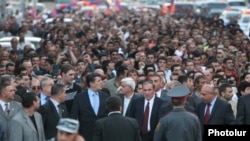 Yerevanda müxalifətin yürüşü, 15 may 2009 